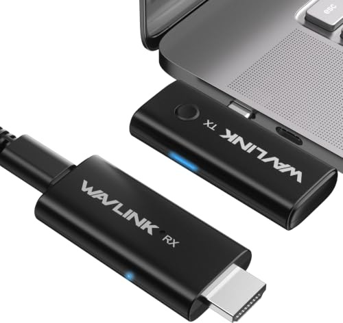 WAVLINK Émetteur et récepteur HDMI sans fil, prolongateur HDMI sans fil