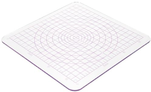 Mikikit Piastra Acrilica Trasparente per Modellare Argilla con Angoli Arrotondati Tavola Leggera e Resistente per Scultura e Pressione Manuale Adatta Principianti e Professionisti