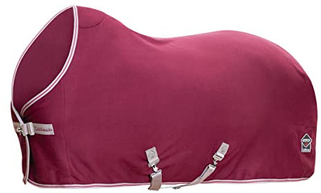 LeMieux Abschwitzdecke Arika Jersey-Tek Dunkelrot 135 cm - 135 cm - Dunkelrot