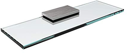 RC-23 Wetter-Schutzdach 160mm / 114mm Edelstahl/Glas für Türsprechanlagen & Klingeltaster