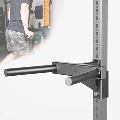 DYK&NX Fitness Dip-Bar-Aufsätze, Fitness Dip Barren für Vierkantrohr-Power-Racks für Home-Bar-Fitnessstudio (Size : 26mm Aperture)