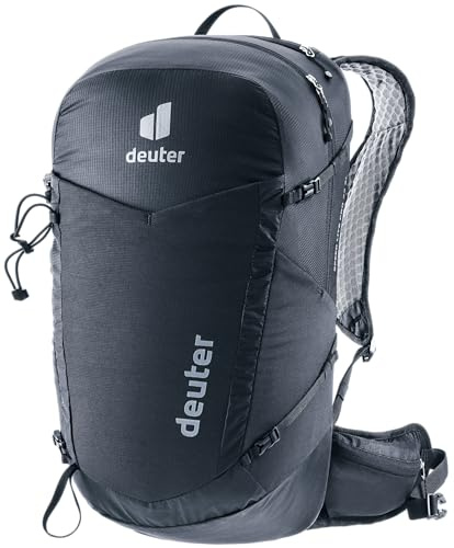 deuter Speed Lite Pro 23 SL lätt vandringsryggsäck för kvinnor, svart, 23 L, Minimalistisk