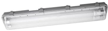 WatioWave Regleta LED estanca 2x15W 4000K 120cm - Iluminación eficiente para interiores y exteriores, ideal para zonas húmedas y comerciales.