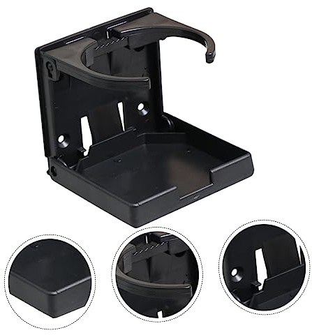 CVUTOVO Soporte Plegable para Tazas y Bebidas para Coche Organizador de Portavasos para Automóviles Bicicletas Color Aleatorio