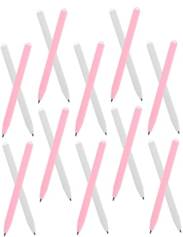 Uonlytech 20pcs Stylus Pen Lcd Writing Tablet Plastic Fine Tip Comfortable Grip Lightweight Digital Pen for Casual Use and Professional Use
