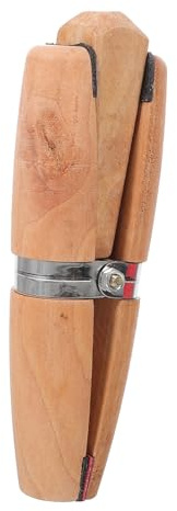 Healifty Wooden Ring Clamp with Wedge for Jewelry Making Engraving and Polishing Tool Secure Wooden Ring Holder for Delicate Crafting and Repairing