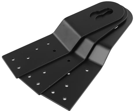 Getdoublerich Hebilla de anclaje de seguridad para techo, paquete de 3 ganchos de protección contra caídas de aleación de aluminio para edificios de marco de madera, perno de anclaje permanente para