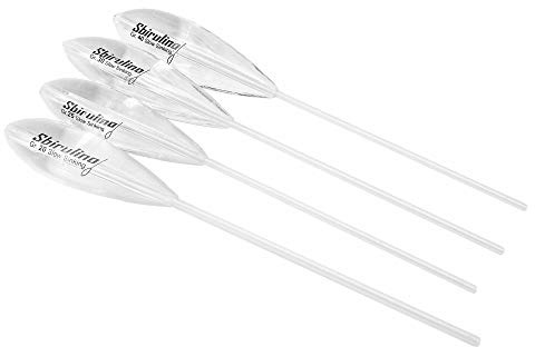 Sbirolino Angelposen Fischenausrüstung/Forellenfischen, Angelzubehör Bombarden spirulino Forellenpose Set 4 Stücke, halb-senkend durchsichtig 20-25-30-40 g