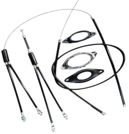 rockible BMX Fahrrad Gyro Bremskabel Vorne Hinten Sport Fahrrad Motocross Bremssystem Kit