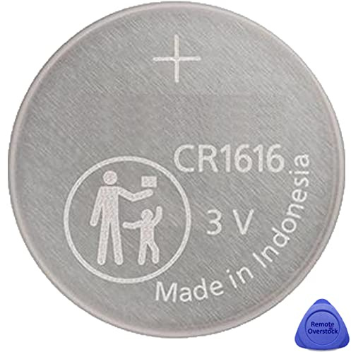 (2 Pack) OEM Battery for Acura CR1616 1616 (2007-2014) fits TL TSX MDX RDX Replacement fits Remote Control Key Fob Flip Smart Shell Case Key Chain Accessory Accessories Cover MLBHLIK-1T or N5F0602A1A