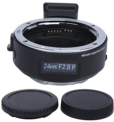 Vomeko V-ILTROX EF-E5 Lens Adapter - Auto Focus for Sony A9 A7, EF/EF-S To NEX Mount Adapter for Enhanced Lens Versatility