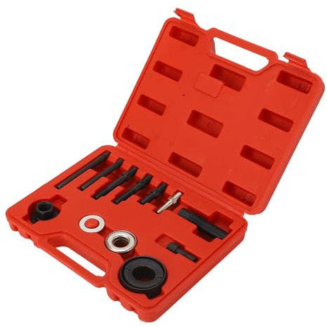 Kit D'extraction et D'installation de Poulie de Direction Assistée, Extracteur de Poulie de Pompe de Direction Assistée, Outil de Démontage D'installation et de Démontage