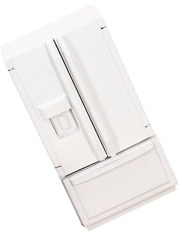 UPKOCH Mini Refrigerador Modelo Casa De Muñecas Accesorio Decorativo Vintage Mueble De Juguete para Niñas para Diseño De Mini Casa y Decoración De Escritorio