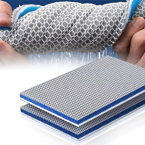 Kujinova 8d Filterwatte Filterschaum für Aquarienfilter, 8d Filterwatte Aquarium, Filtermatte Aquarium, Filterwatte aquarium Biochemischer Watte Wabenstruktur, Hochwirksam für Wasserreinigung (100X11)