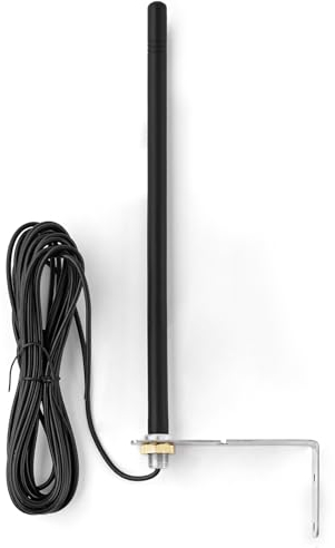 868MHz Garagentoröffner Außenantenne für Hormann Garagentor Fernbedienung Radio Signal Booster Wireless Repeater mit 2m RG174 Kabel Maximale Entfernung 200M