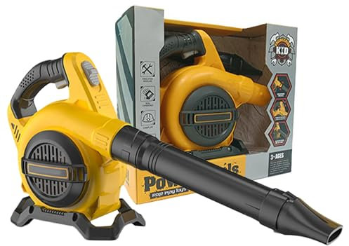 Soffiatore Di Foglie Per Bambini - Aspirafoglie Elettrico Da Giardino | Soffiatore Elettrico Senza Spazzole | Trituratore E Soffiatore Foglie Potenza Per Bambini Piccoli