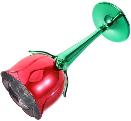 EXHUMKY Verre à Vin Plastique Électroplaqué Tasse Rose Pour Mariage Et Événements Réutilisable Et Incassable Facile à Nettoyer Pour Intérieur Et Extérieur