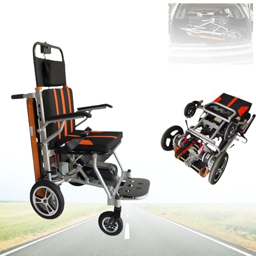 Rollstuhl-Treppensteiger Mit Schienen, Treppensteiger Für Ältere Menschen, Tragkraft 200 Kg, Multifunktion, Leichtgewicht, Für Medizinische Geräte Für Ältere Menschen Manual Mode