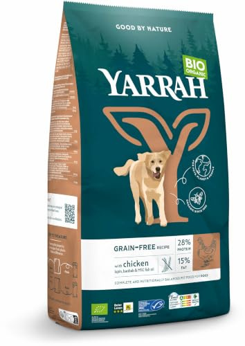 Yarrah Bio Hund Trockenfutter Erwachsene getreidefrei Huhn & Fisch (MSC) 1 x 2000 g