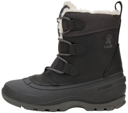 Kamik Snowgem Lo damstövel, Svart, 8