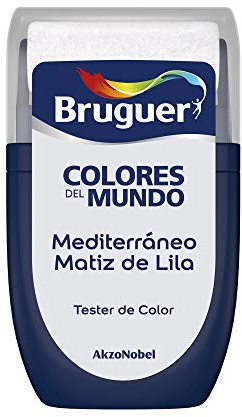 Bruguer Tester Colores del Mundo Pintura para paredes monocapa Mediterráneo Matiz de Lila