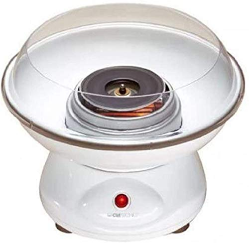 Professional Cotton Candy Floss Maker Machine, Non-Stick Plates Fairground Fun Children Adult Party Gift Home Sweet Gift Portable Candy Floss Maker (White)