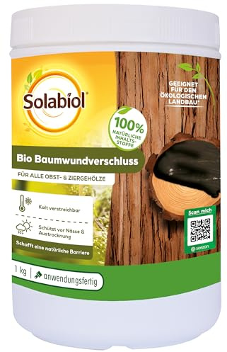 PROTECT HOME Solabiol Bio Baumwachs Wundverschluss für Bäume, 1 kg Dose