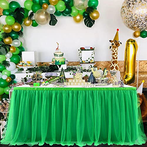 Tüll Tischrock Tütü Tischröcke L183cm*H77cm Tüll Schreibtisch Gaze, Tischdekoration, Für Babyparty, Baby Shower Mädchen, Hochzeit, Geburtstag, Kindergeburtstag