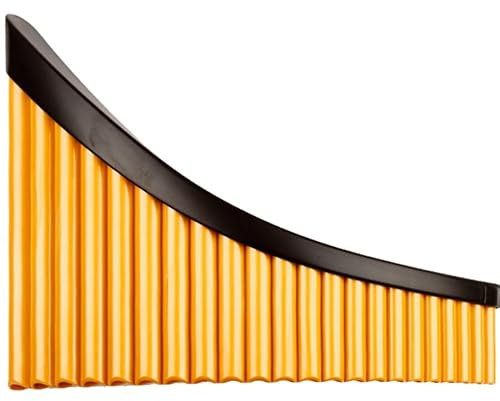 Panflöten 22 Röhren G-Taste Panflöte ABS-Kunststoff-Panflöten Panpipes Holzblasinstrumente (Color : Left)