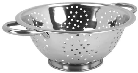 Edelstahl Küchensieb Seiher Ø24cm Durchschlag Salat-Sieb KINGHOFF KH-1235