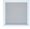 Griglia di Ventilazione in Alluminio Perforato con Rete 25 x 25 cm Metallica Verniciata a Polvere di Colore Bianco RAL9016, Griglia di Ventilazione in Metallo Bianco per Esterni/Interni.
