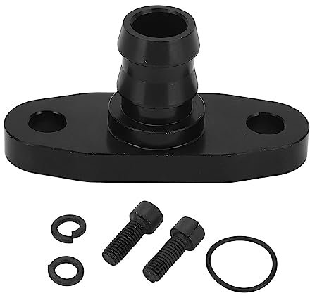 Flangia di Ritorno Scarico Olio Turbo Per Auto, Adattatore Barb Resistente alla Pressione da 5/8 Pollici Per T3 T4 T35 T60 GT37 GT40