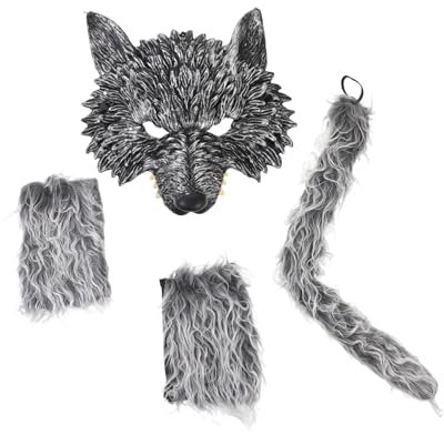 ibasenice 1satz Cosplay Kostüm Teilig Mit Maske Handschuhen Und Für Halloween Weihnachtsfeiern Und Bühnenauftritte Hochwertige Verarbeitung Langlebig Und Stylisch Für Erwachsene