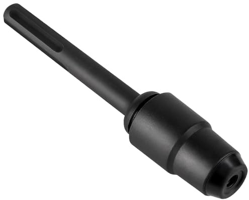 Adaptador SDS MAX a SDS Plus, adaptador de portabrocas de martillo giratorio con cubierta de protección contra el polvo, herramienta de conversión de portabrocas adecuada para brocas SDS Plus y cincel