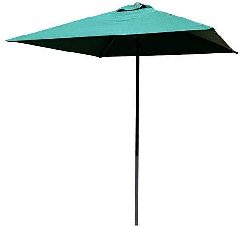 ARDZLALS Ombrellone da Giardino Quadrato 1,7 x 1,7 m, Protezione, ombrellone da Giardino per Esterni, per Giardino, terrazza, Balcone, Base Non Inclusa