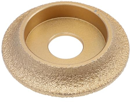 ULTECHNOVO Disco Diamantato Per Smerigliatrice Angolare 10mm, Mola Abrasiva Brasata Sotto Vuoto Per Marmo e Granito, Utensile Da Taglio Rapido Per Marmista
