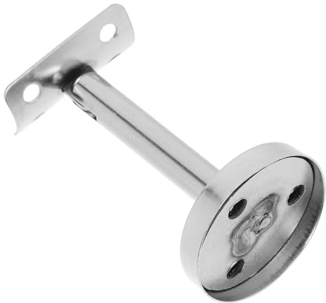 HAMPPLIES de Pasamanos Diseño Elegante de Acero Inoxidable 304 Soporte y Soporte Estable para Montaje en Pared en Oficinas y Espacios Comerciales