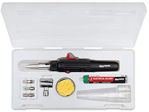 Mag-Torch MT790K Butane Torch | Detail Pen Kit | 7 Tips + Solder + Case