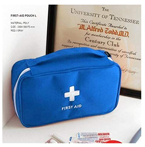 Organizador Maletero Coche Camping portátil Caja de primeros auxilios Píldora de emergencia Caja de almacenamiento Caja de almacenamiento a prueba de agua Kits de coche Bolsa de supervivencia de viaje