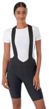 Bontrager Trek Velocis Damen Fahrrad Trägerhose kurz schwarz 2025: Größe: XL (40/42)