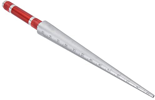 Natudeco Agujero De Calibre De Apertura Regla Cónica Herramienta De Medición De Inspección De Diámetro Interior Cónico De Acero Inoxidable Herramienta De Medición De 3‑15 Mm