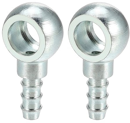 QUARKZMAN 12mm Durchmesser 7.7 mm Außendurchmesser Motorrad Banjo Fitting Adapter 2