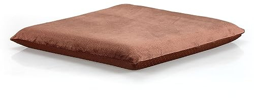 Augld Square Memory Foam Chair Cushion 18x18 in Coffee