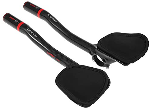 aerobar,HUIOP 31.8mm Carbon Fiber Bicycle TT Handlebar Cycling Aero Bars Rest Handlebar Bike Tri Bars