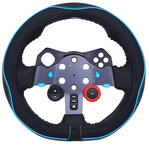 Xihaoer D Steering Wheel Cover Racing Game Accessories 10.62 inch 27cm for PC,Xbox OneSeries X/S,g920 x920 G29 g923 g27 g25,PS4,PS3,PS5