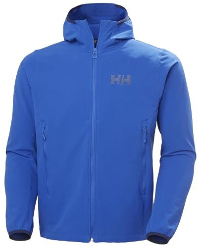 Helly-Hansen kaskad skyddsjacka för män – vattentät, vindtät kappa med andningsbart tyg och justerbar huva, 543 Kobolt 2.0, S