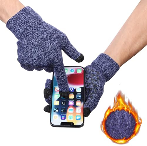Figarge Winter Handschuhe Herren Damen Touchscreen Warme Thermo