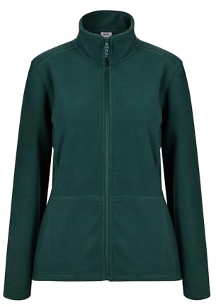 Mukua Damen Perth Woman Fleecejacke, Dunkelgrün, 38