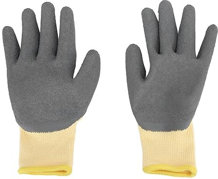 Yosoo Health Gear Insulation Work Gloves, Flame Retardant Gloves 400V Voltage Resistance Electrical Insulated Rubber Gloves Electrician Gloves for Electric Maintenance