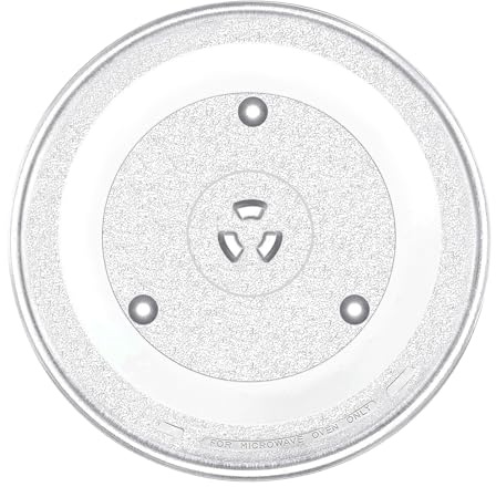 SPARES2GO Universal mikrovågsugn skivspelare platta 6 flikar fixering Y typ glasfat (31,5 cm/12 tum) / 315 mm)